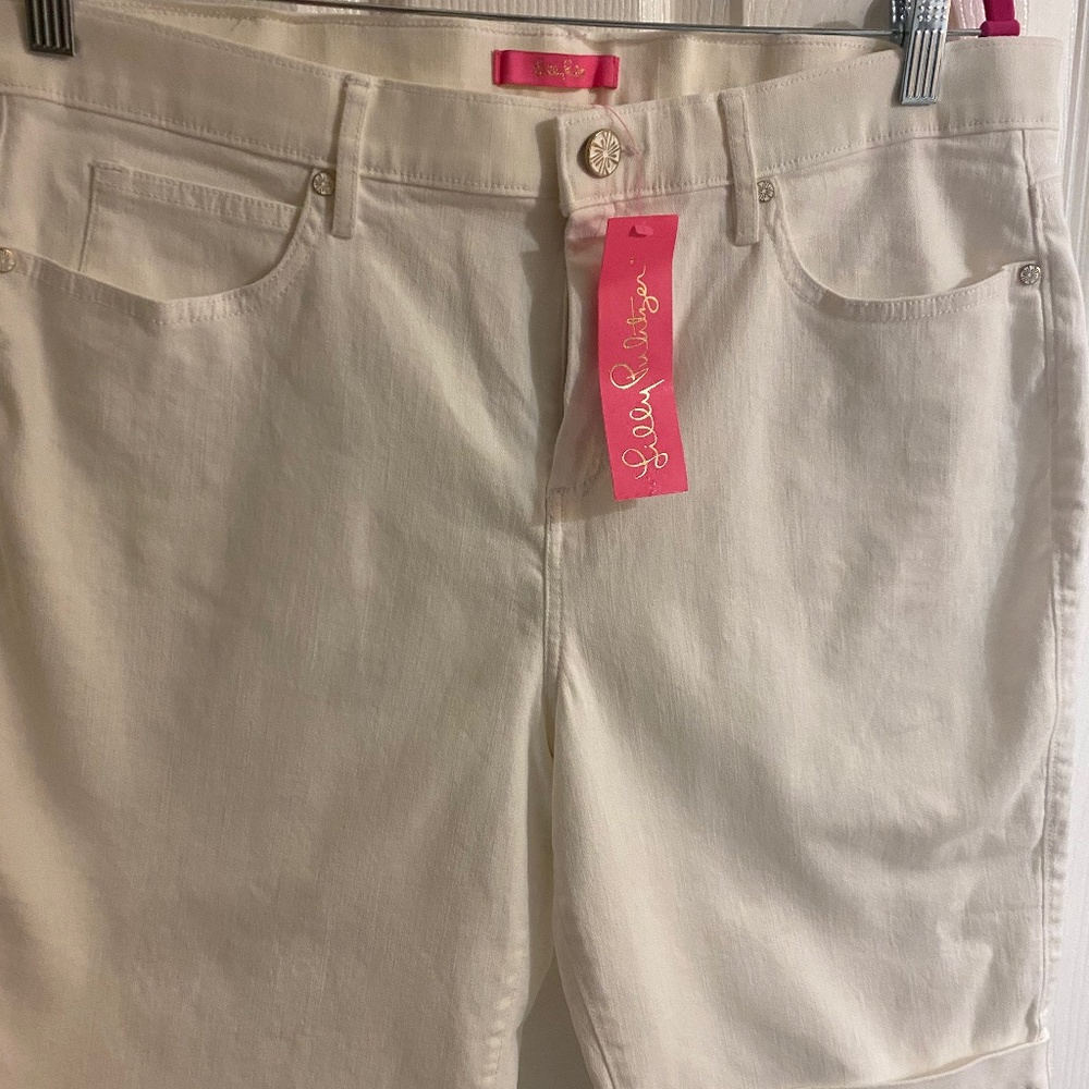 Lilly Pulitzer Maddox high rise Bermuda  shorts